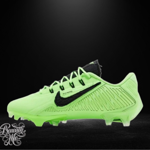 Nike Vapor Edge 360 VC Men’s Football Cleats Lime Blast FQ8764-300 Sz 10 NEW - Picture 4 of 5